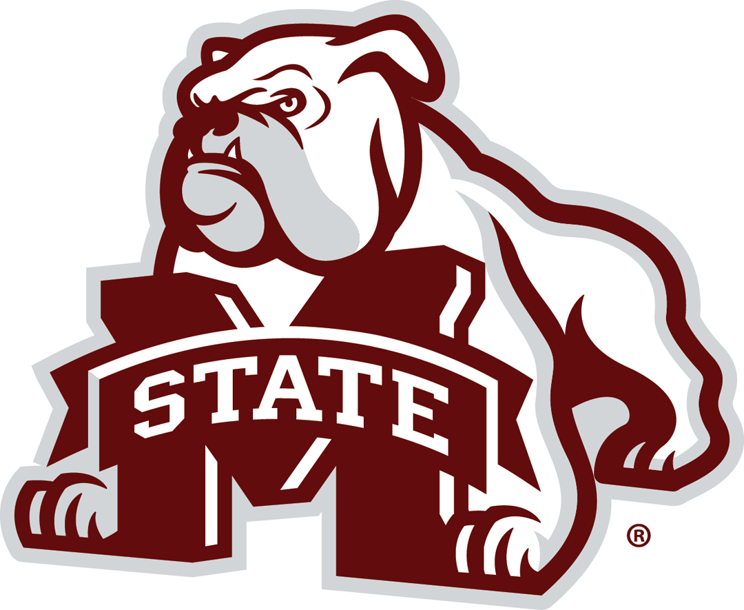 Mississippi State Bulldogs 2009-Pres Secondary Logo diy DTF decal sticker